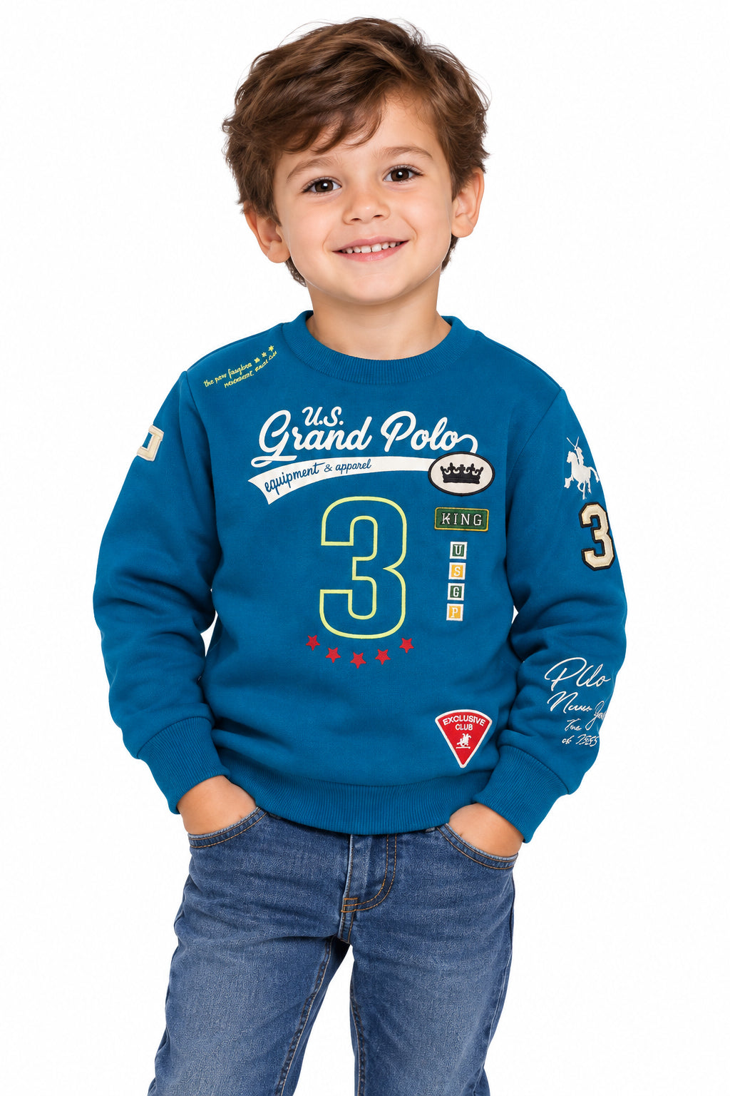 Felpa in cotone Polo Appareal