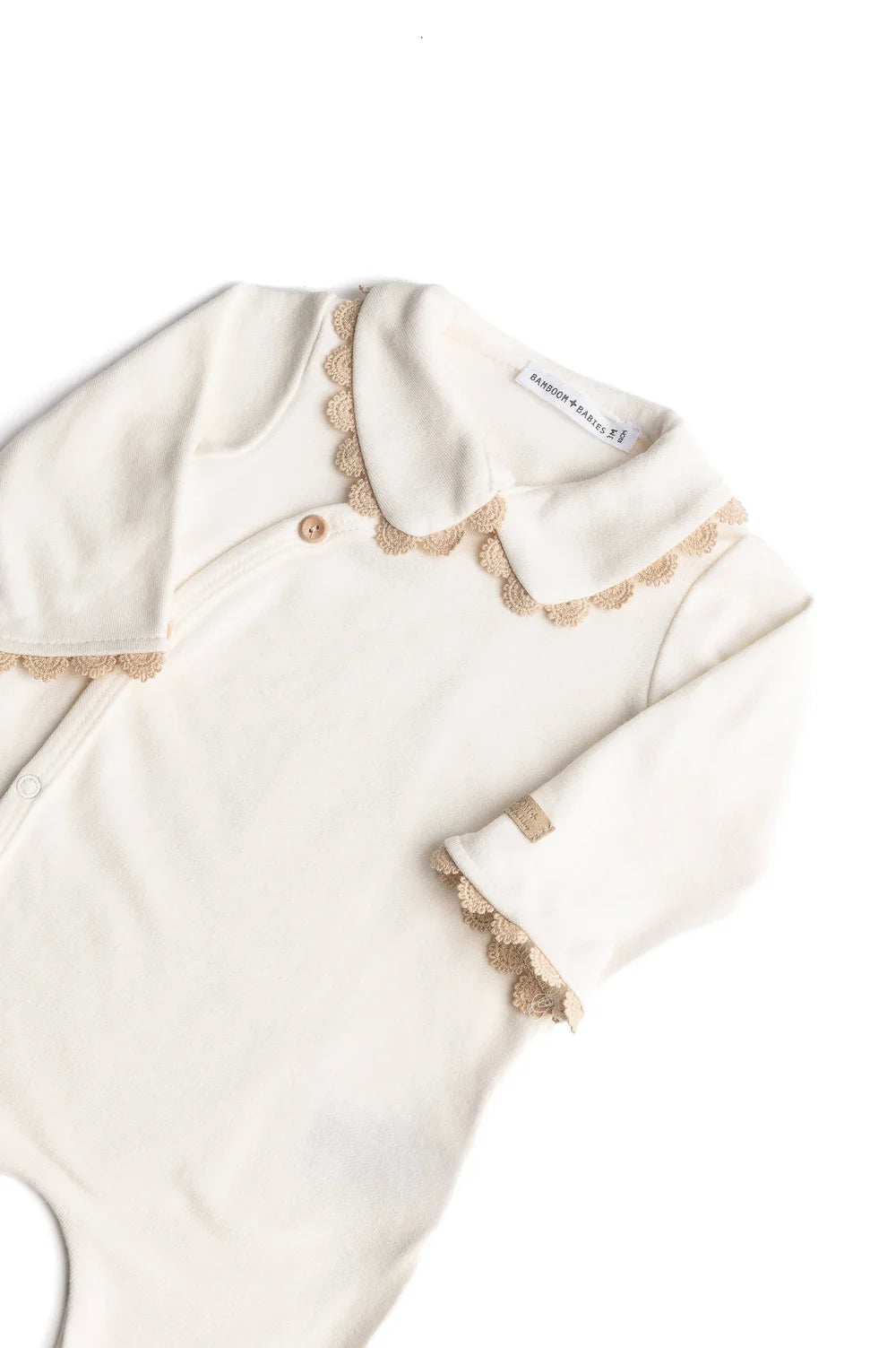 Tutina colletto con piedi Bamboom
