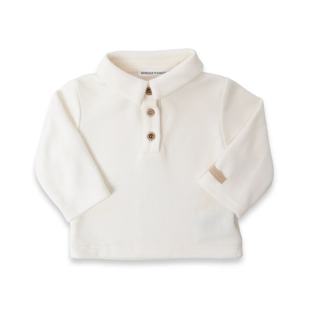 Maglia polo maniche lunghe Bamboom
