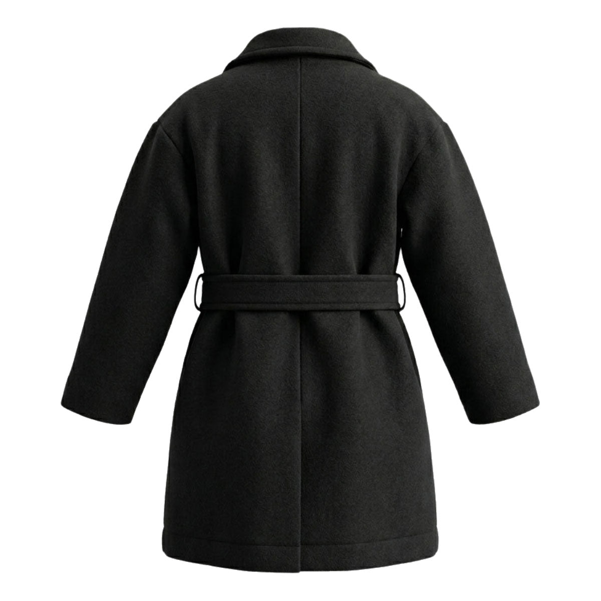 Cappotto nero ragazza Manila Grace