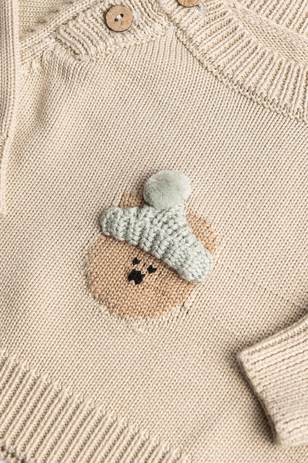 Maglia Knitted Orsetto Bamboom