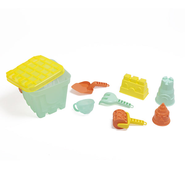 Set deluxe per costruire castelli di sabbia