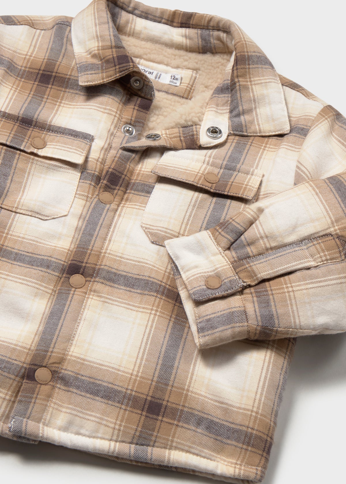 OVERSHIRT QUADRI FODERATO MAYORAL