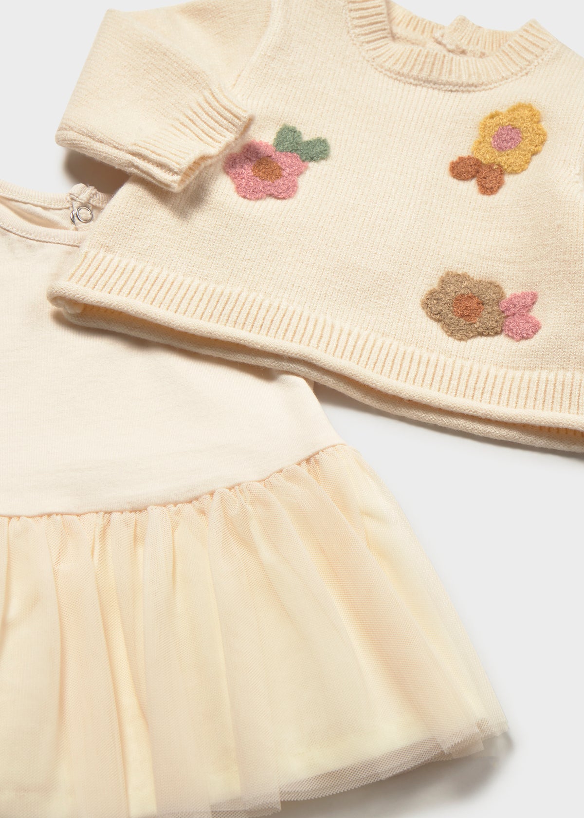 VESTITO TRICOT TULLE MAYORAL