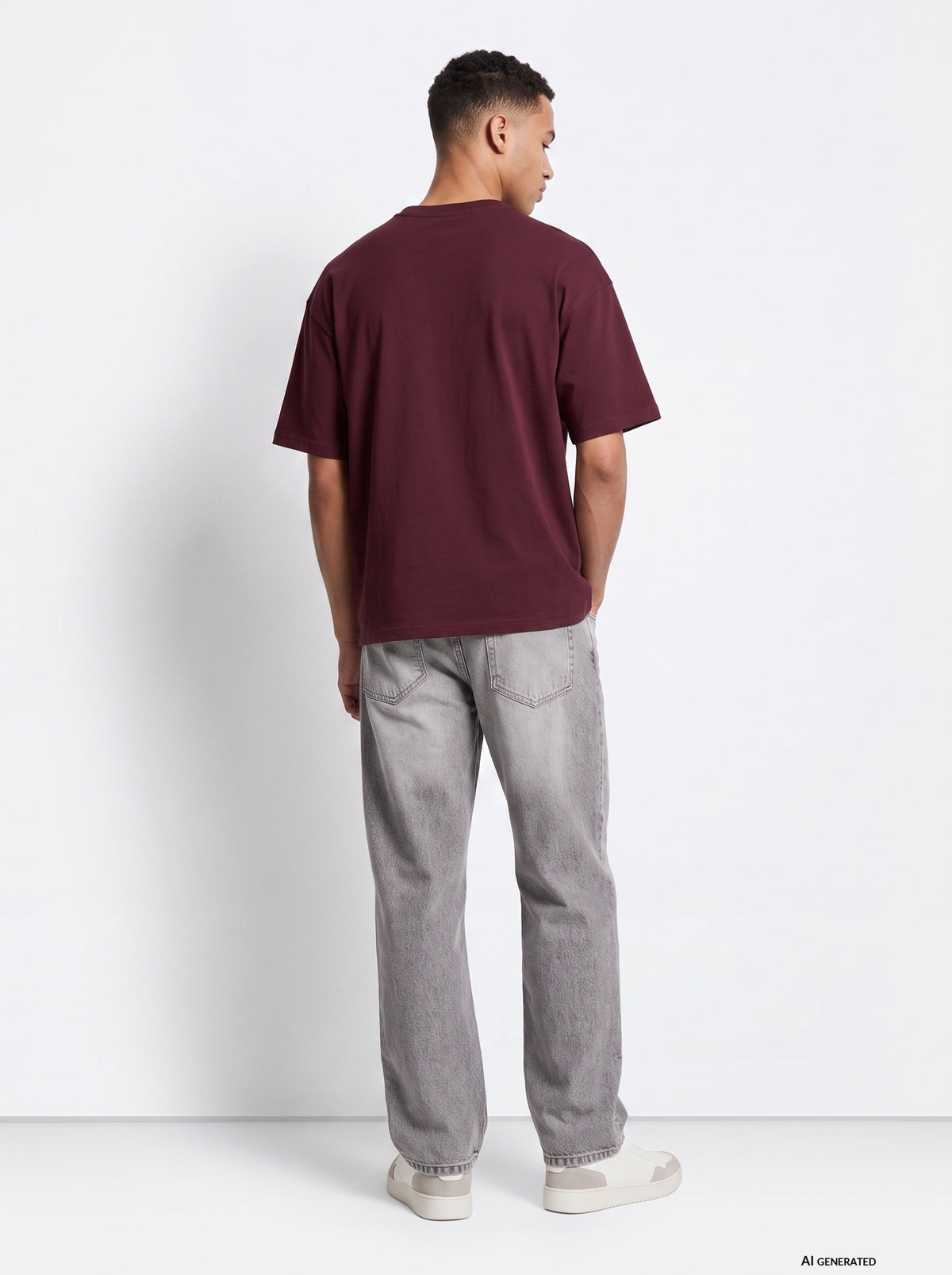Super Baggy Grey Jeans Tiffosi