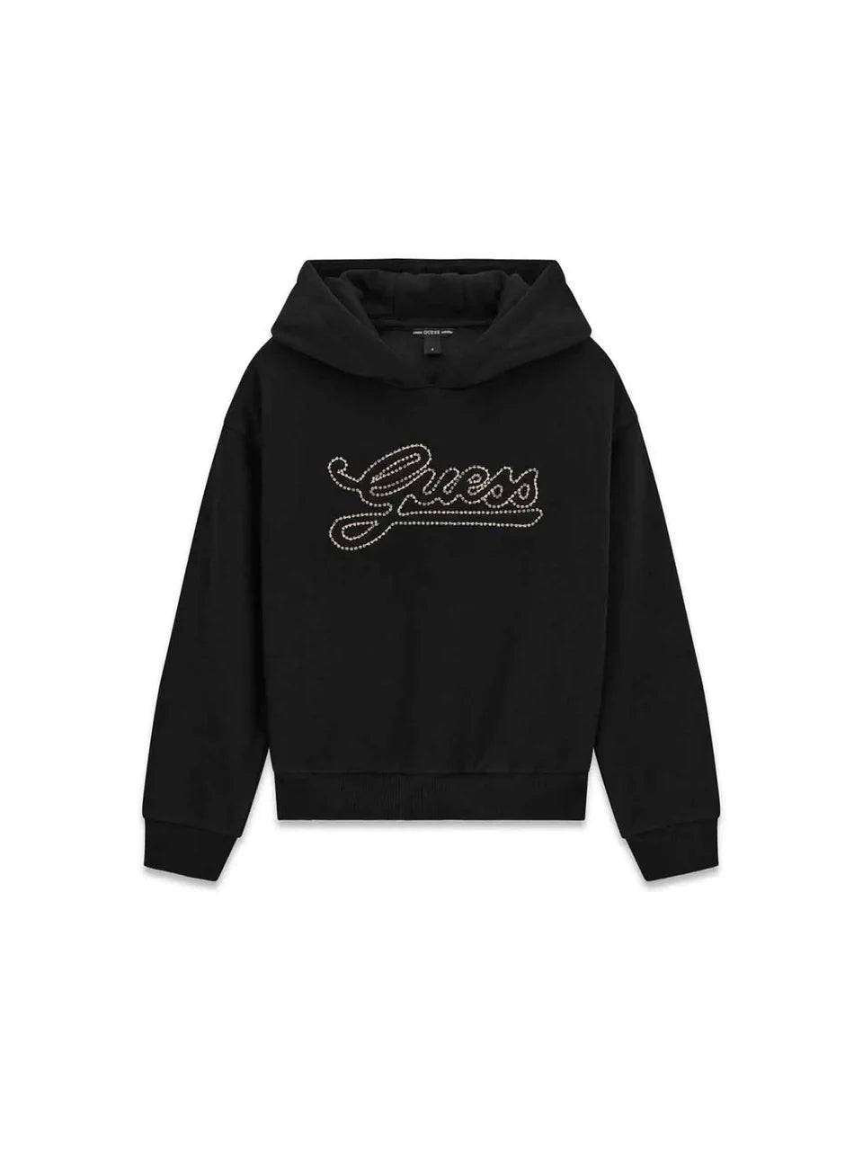 Felpa con cappuccio in cotone Guess