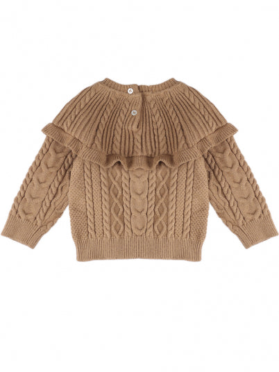 Maglia con trecce Yclu