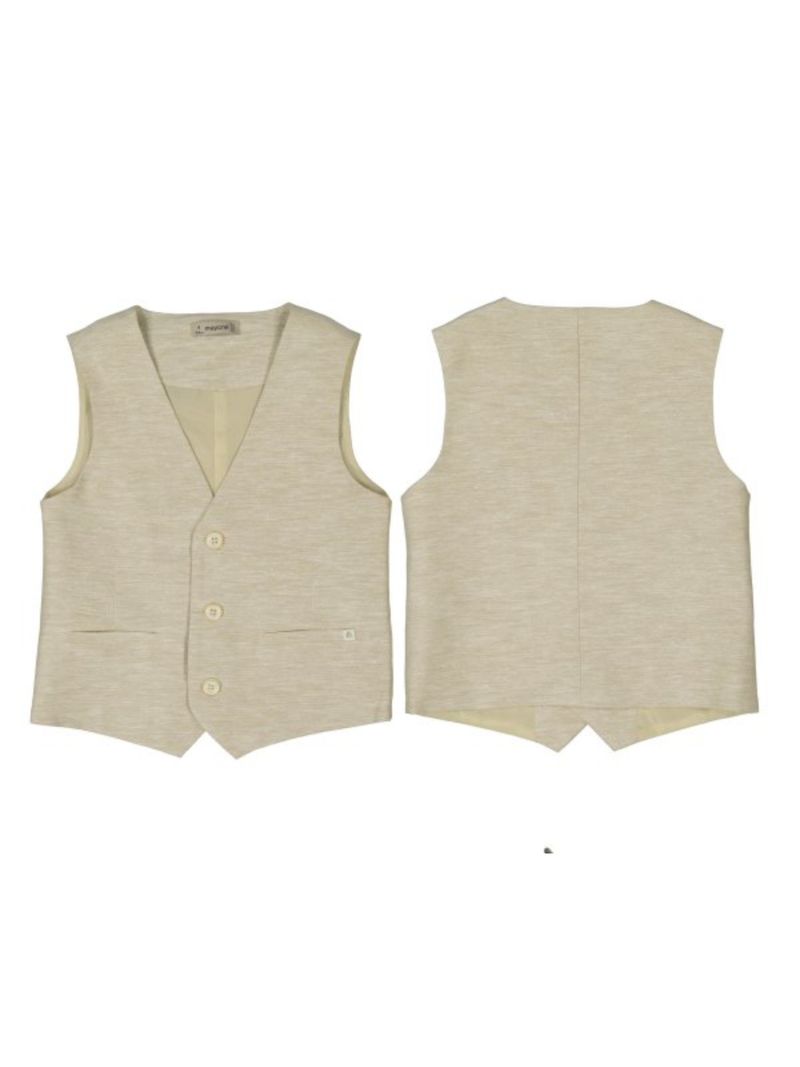 GILET MAYORAL BEIGE