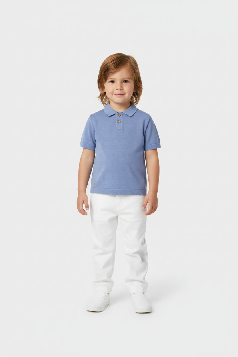 POLO M/C TRICOT