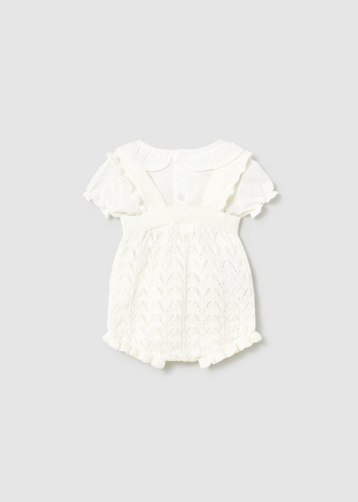 COMPLETO SALOPETTE TRICOT