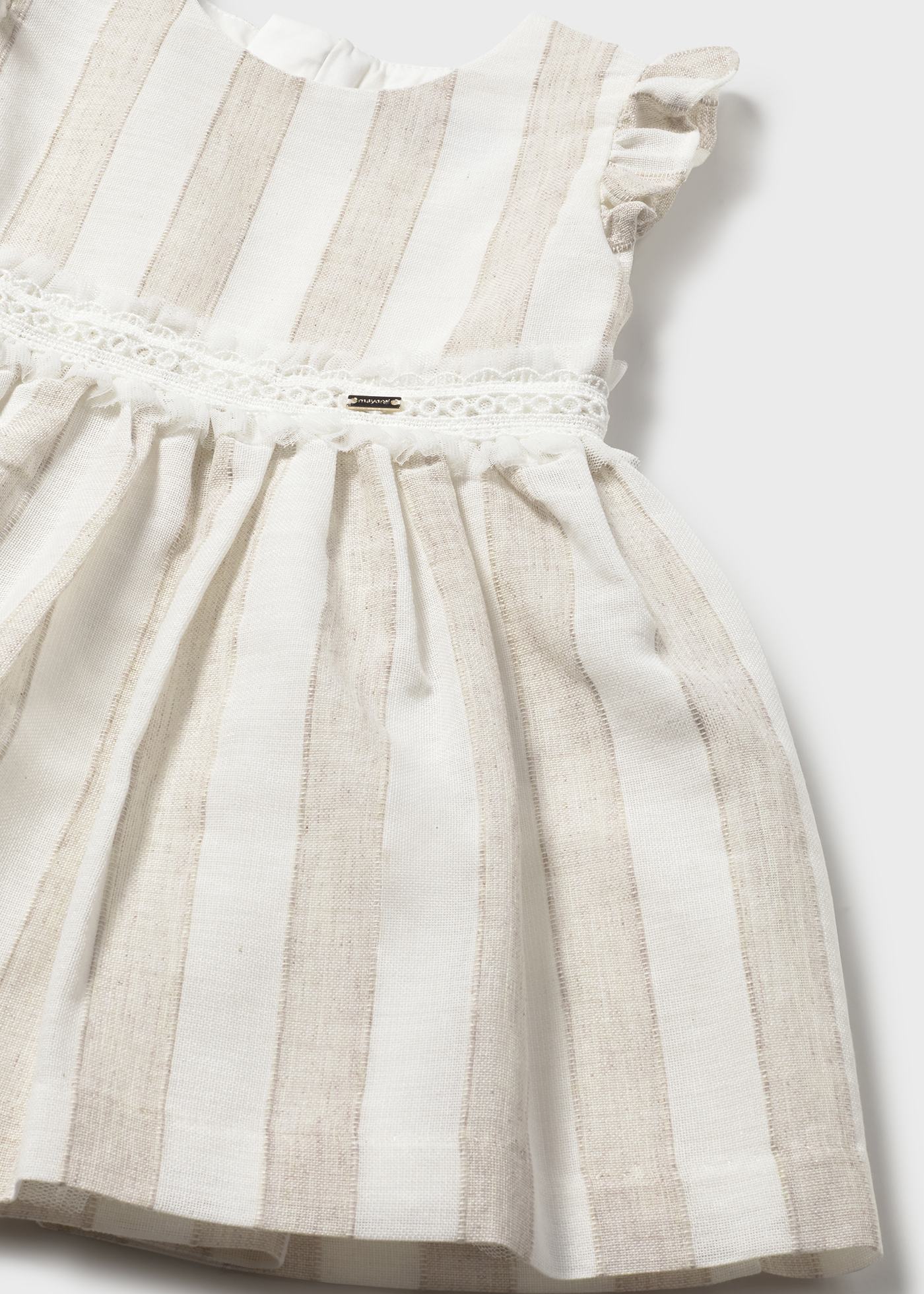 VESTITO RIGHE FASCIA