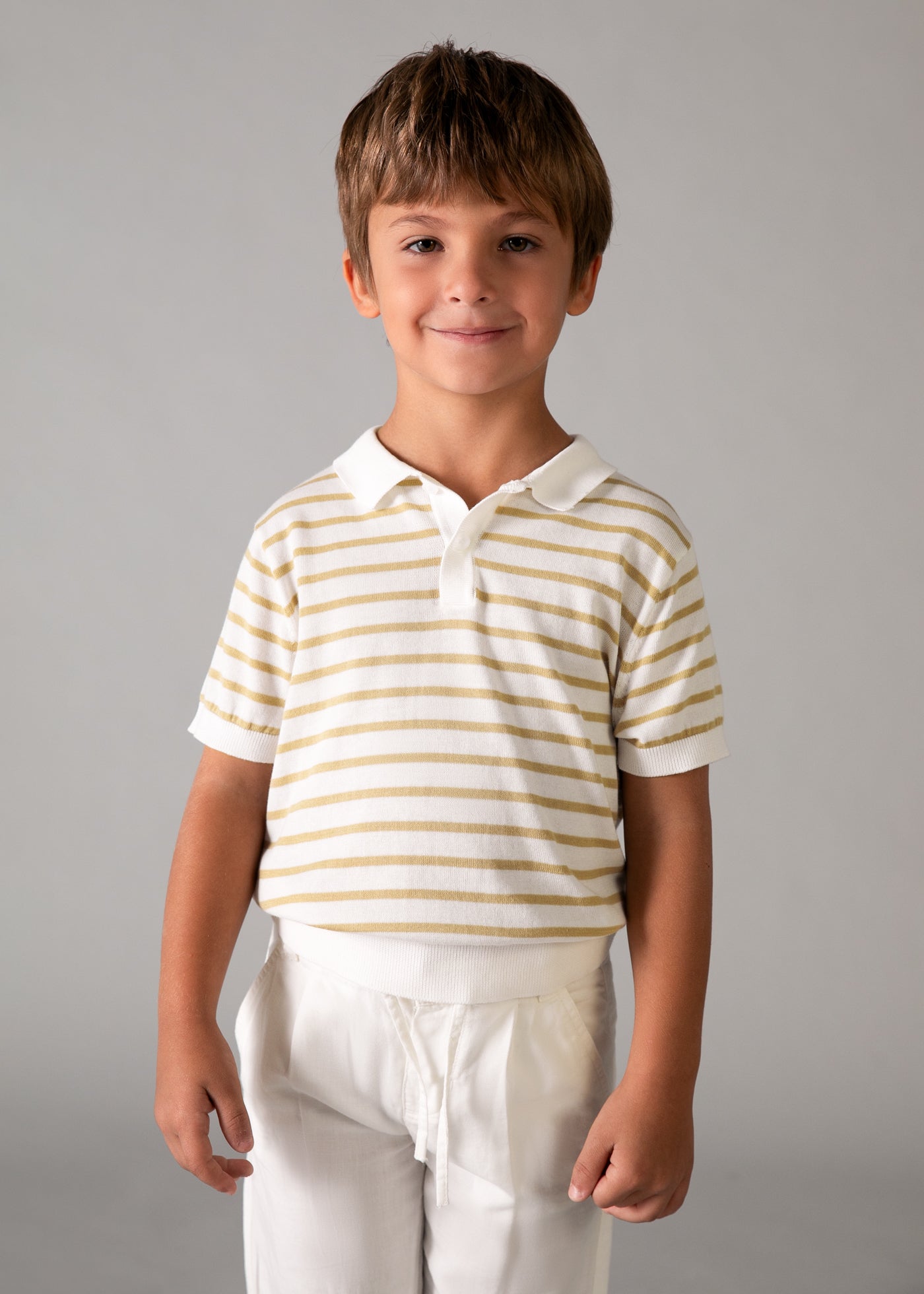 POLO M/C TRICOT