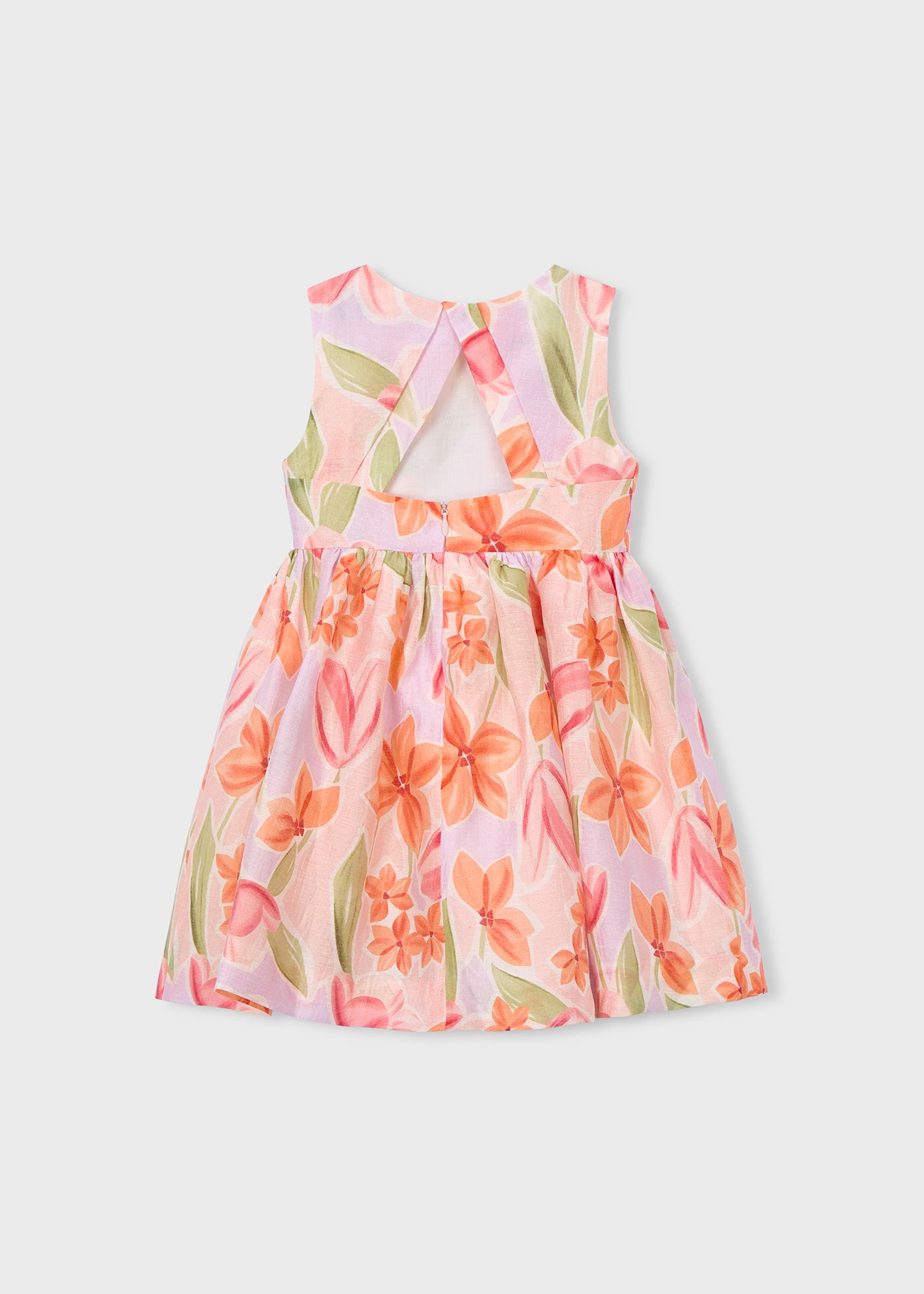PRINTED STRAP DRESS
