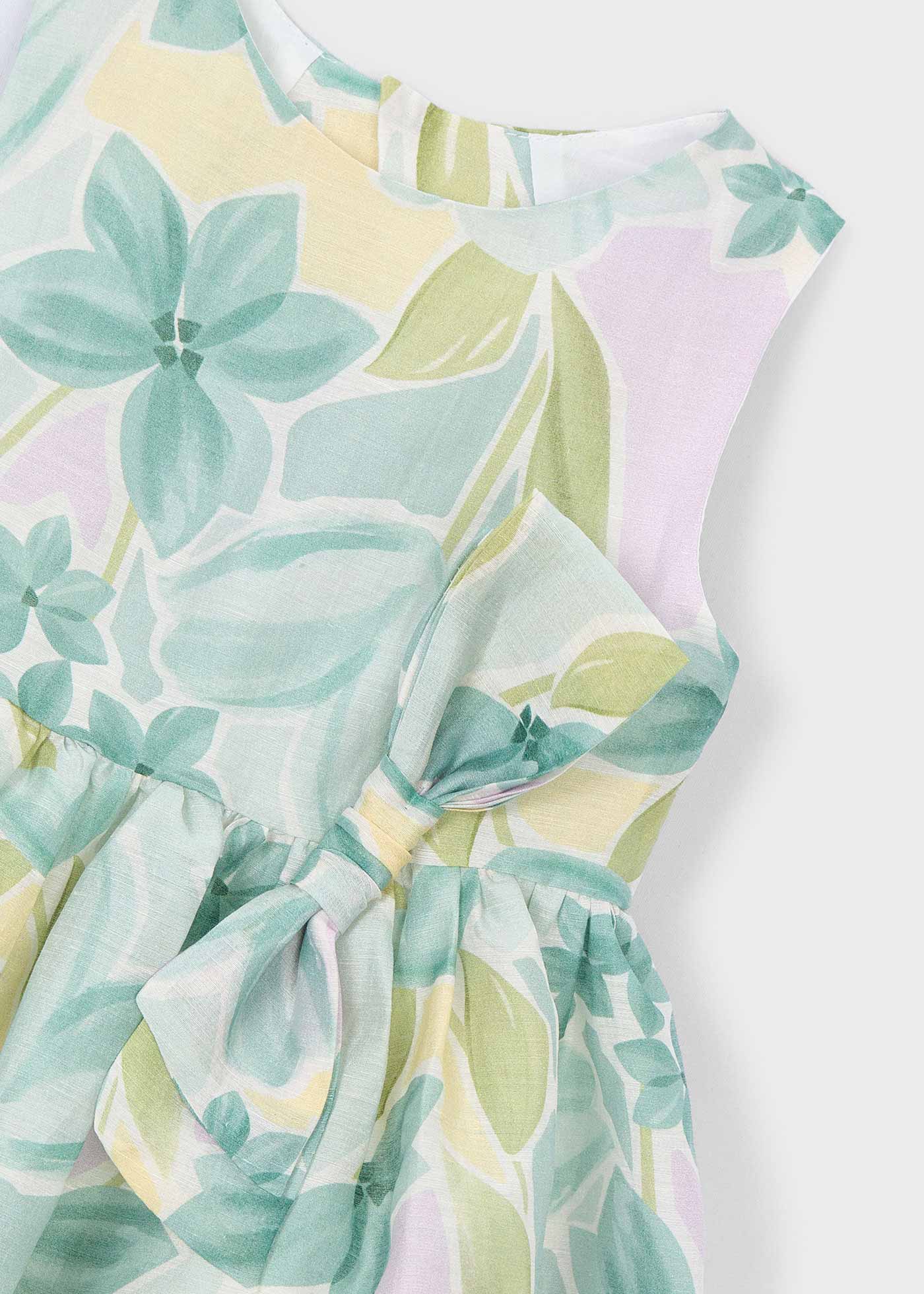 PRINTED STRAPPY DRESS