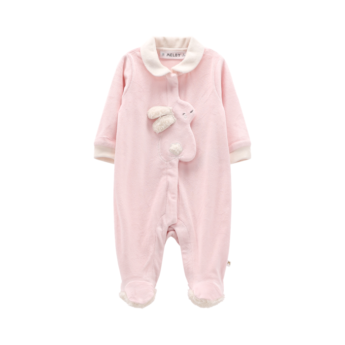 Tutina Ciniglia Rosa con Coniglietto Melby