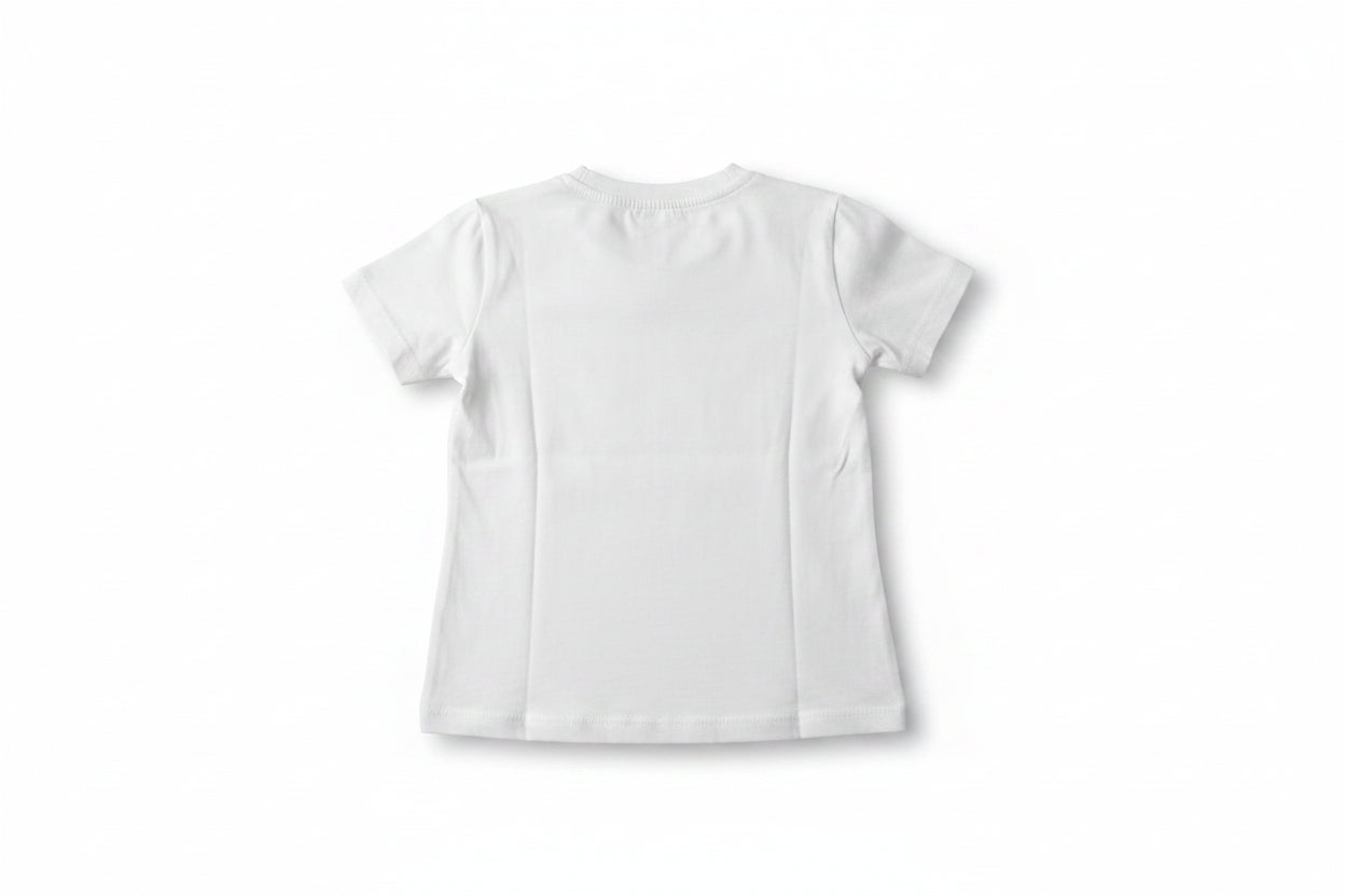 T-SHIRT IN COTONE CON SPILLE