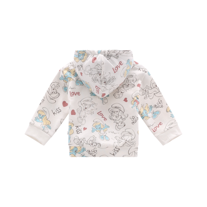 Felpa I Puffi™ Full-zip Con Cappuccio Melby