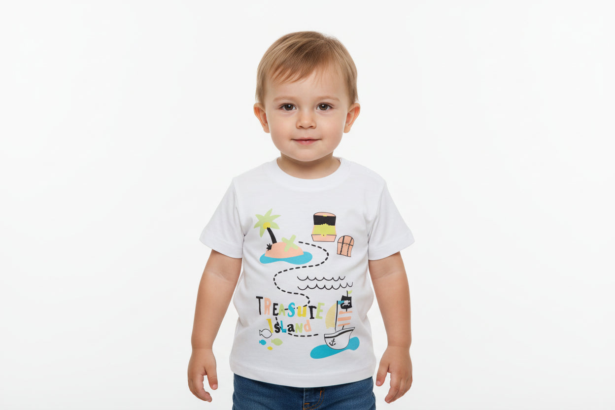 T-SHIRT BIANCA COTONE