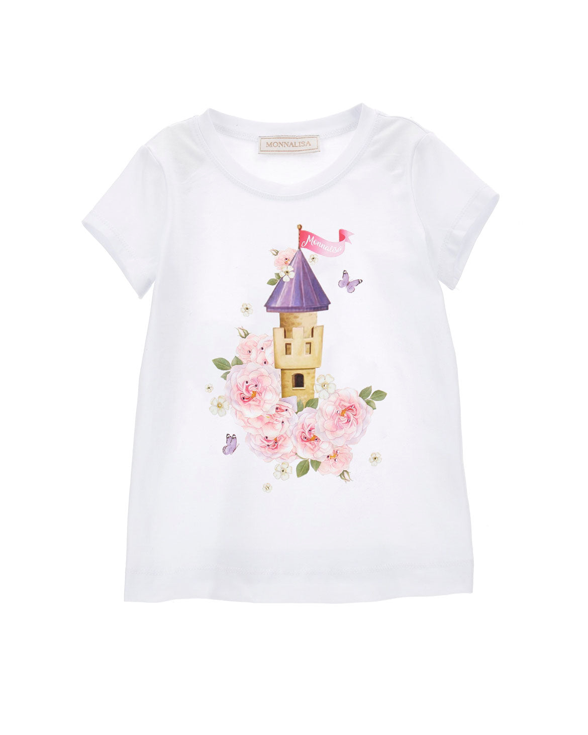 T-SHIRT JERSEY CON CASTELLO