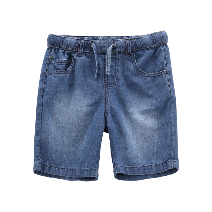 Bermuda in denim leggero per ragazzo