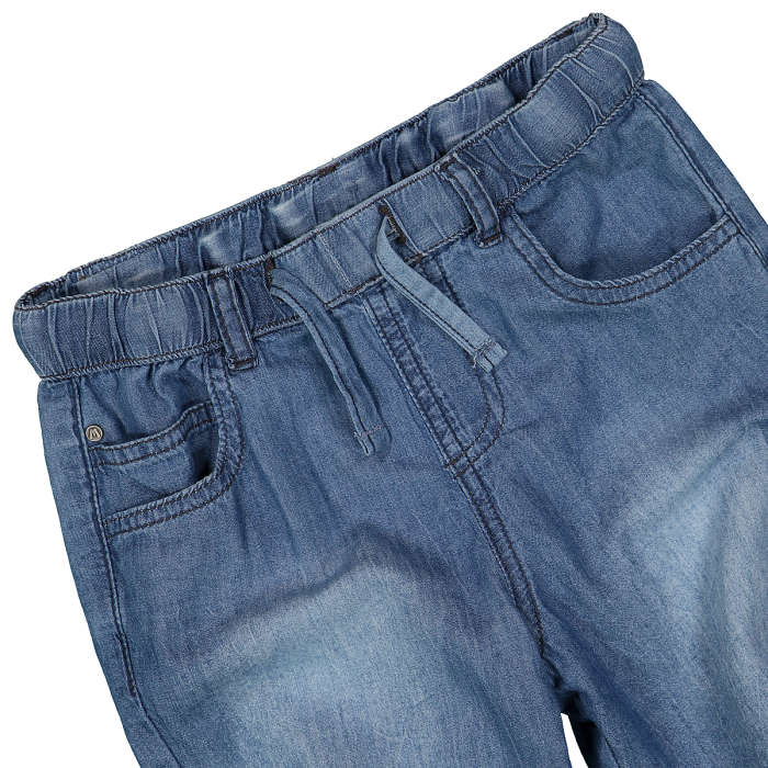 Bermuda in denim leggero per ragazzo