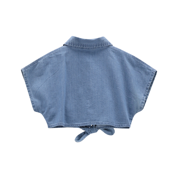 Camicia a vita alta per ragazza
