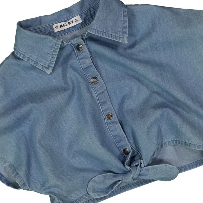 Camicia a vita alta per ragazza