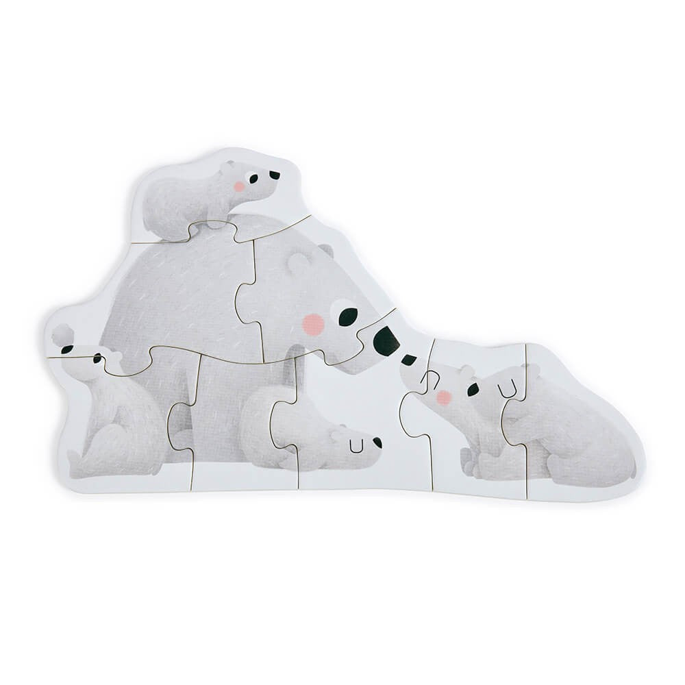 Polar animals puzzle 4 in 1 Eureka