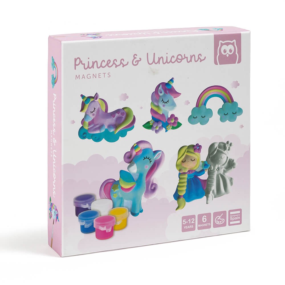 PRINCESS AND UNICORN MAGNETS