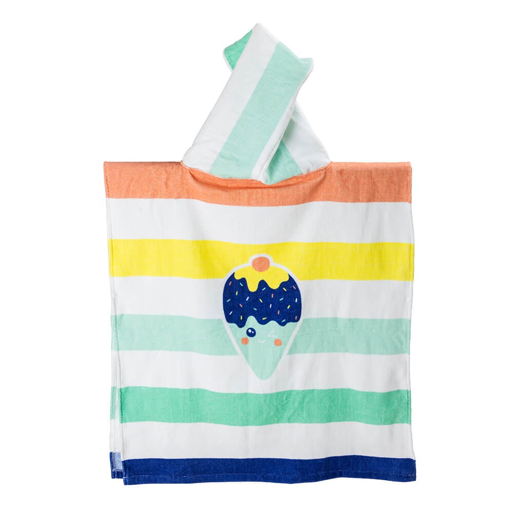 Asciugamano poncho per bambini