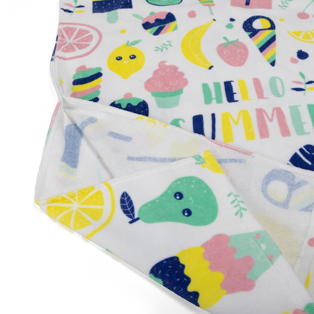 Asciugamano poncho per bambini