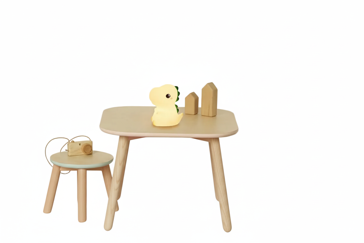 Lampada decorativa per bambini in silicone - Dinosauro