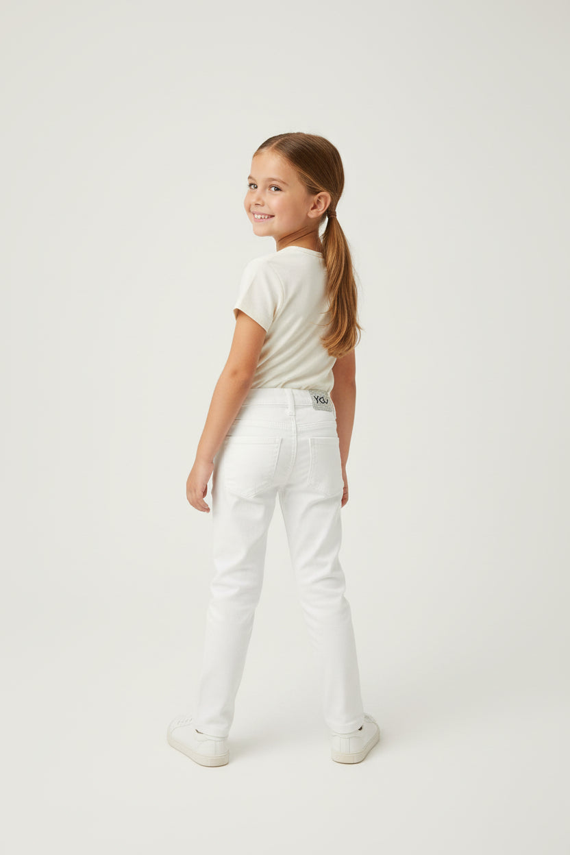 PANTALONE JEANS BIANCO