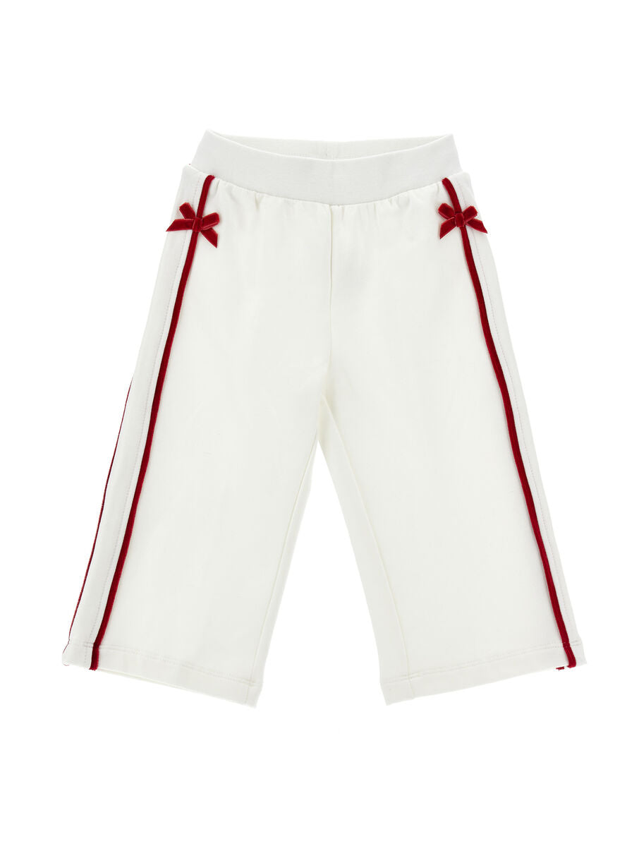 Jogger Monnalisa fiocchi laterali
