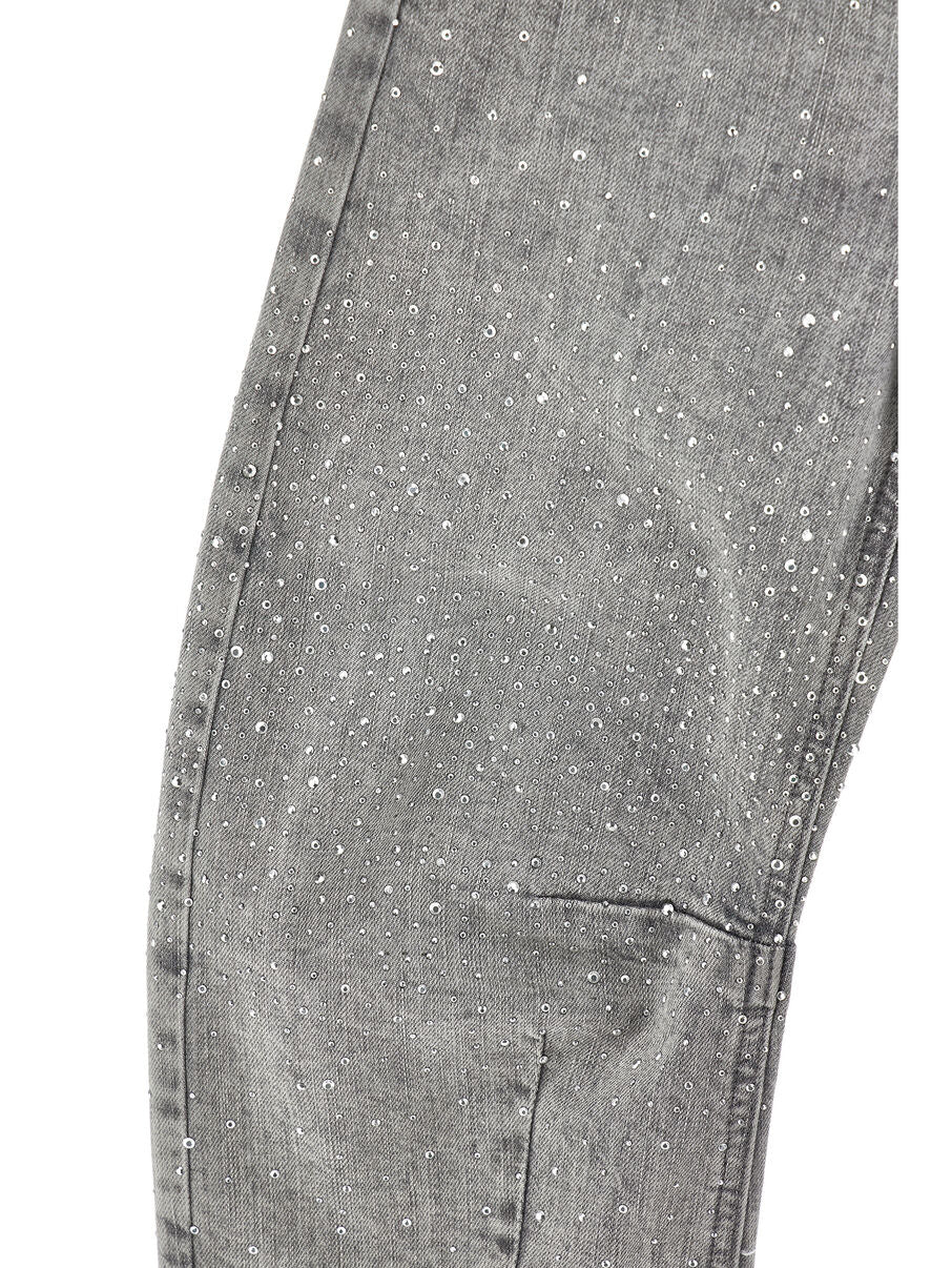 Jeans strass Monnalisa
