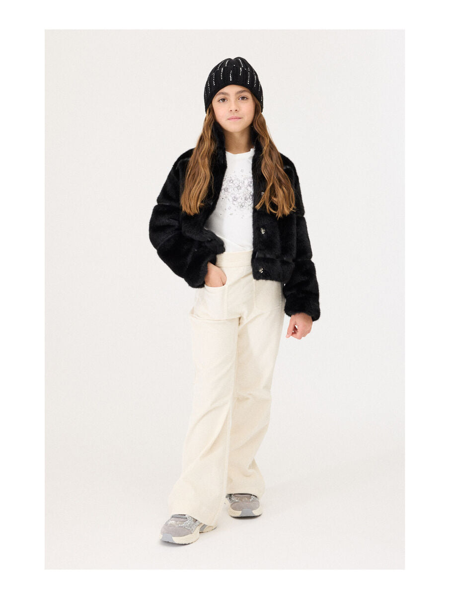 Bomber peluche Monnalisa