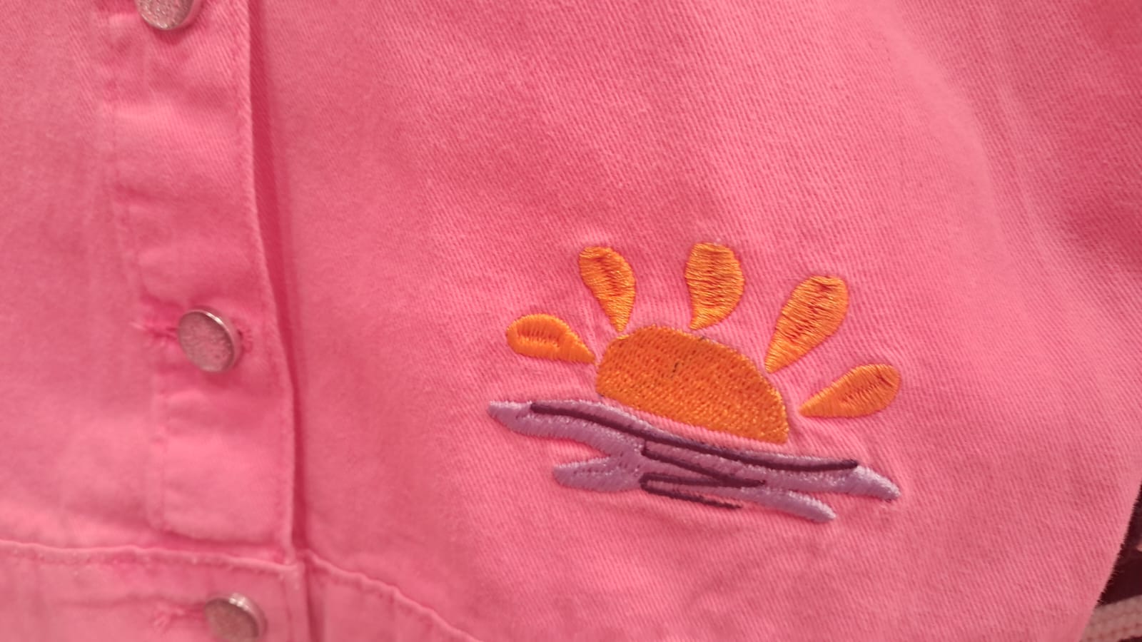 GIACCA DENIM ROSA