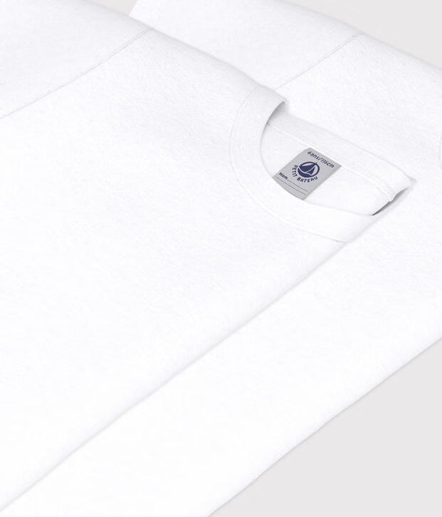 Set di T-shirt a maniche corte in cotone tinta unita Petit Bateau