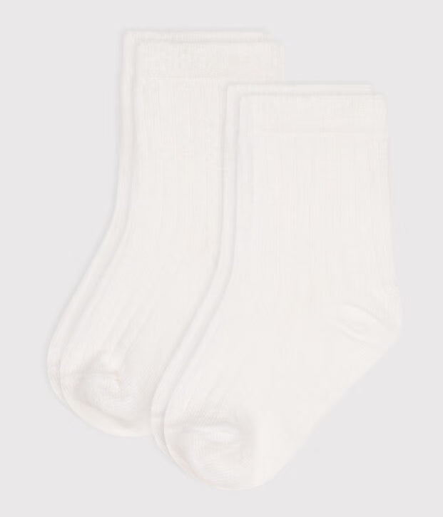 Set di calzini in cotone a tinta unita per neonato Petit Bateau