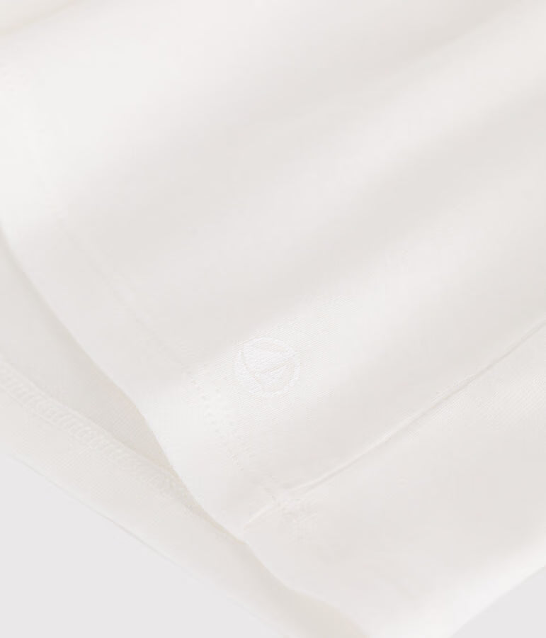 T-shirt con colletto e a maniche corte in cotone tinta unita