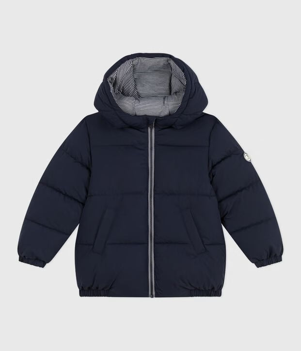Piumino unisex per bambini in poliestere con fodera in micropile Petit Bateau