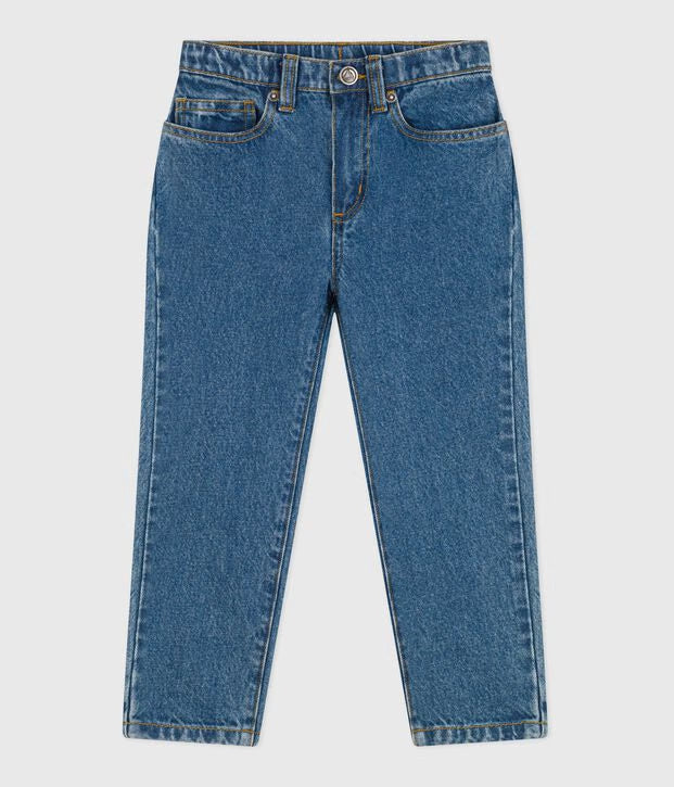 Pantaloni a cinque tasche in denim Petit Bateau
