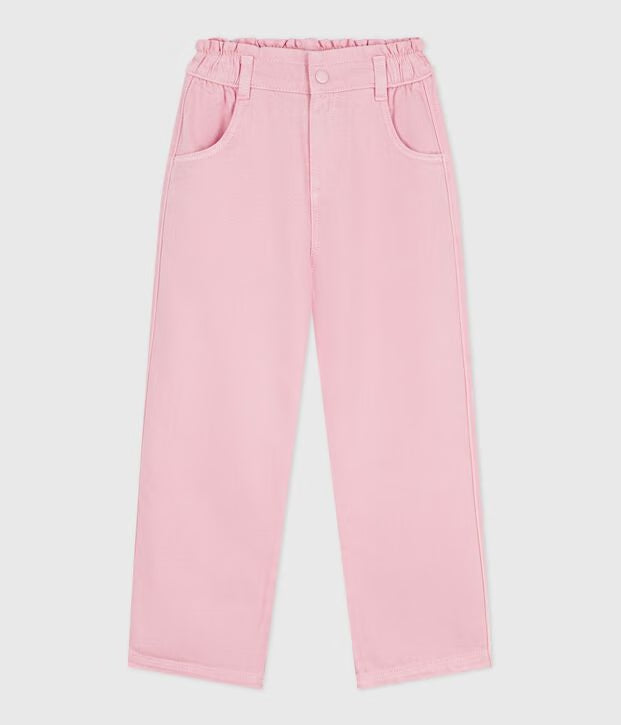 Pantaloni in cotone bambina