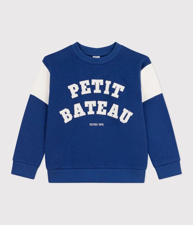 Felpa in cotone bambino