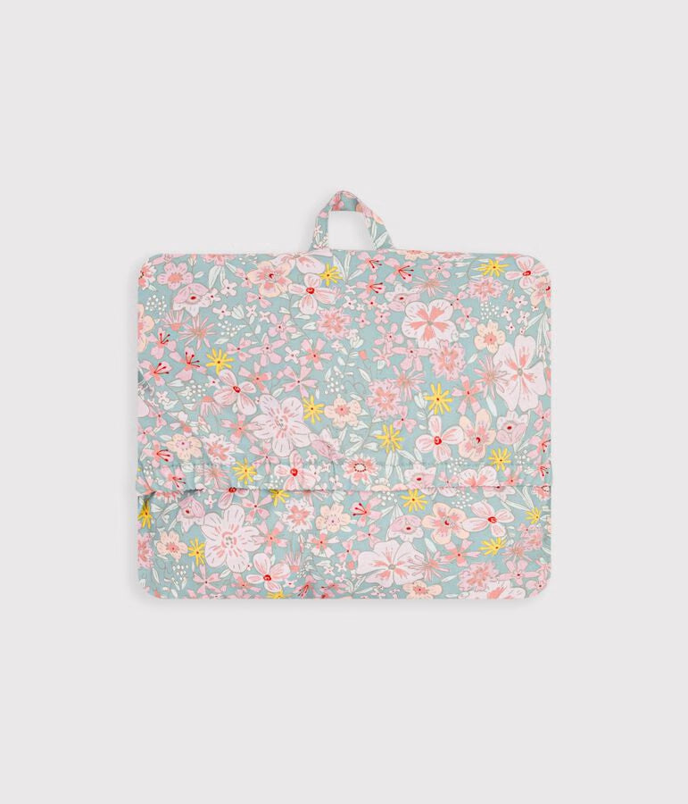 Giacca a vento a fiori bambina