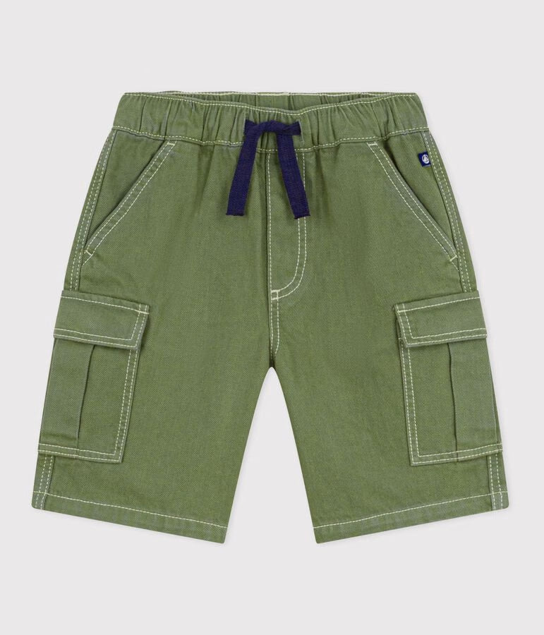 Bermuda cargo in cotone bambino