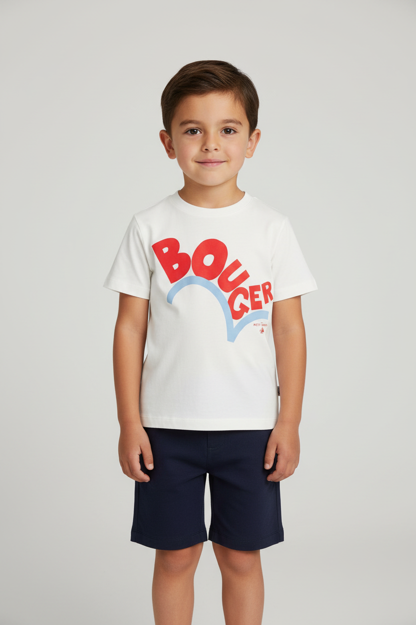 T-shirt a maniche corte in cotone