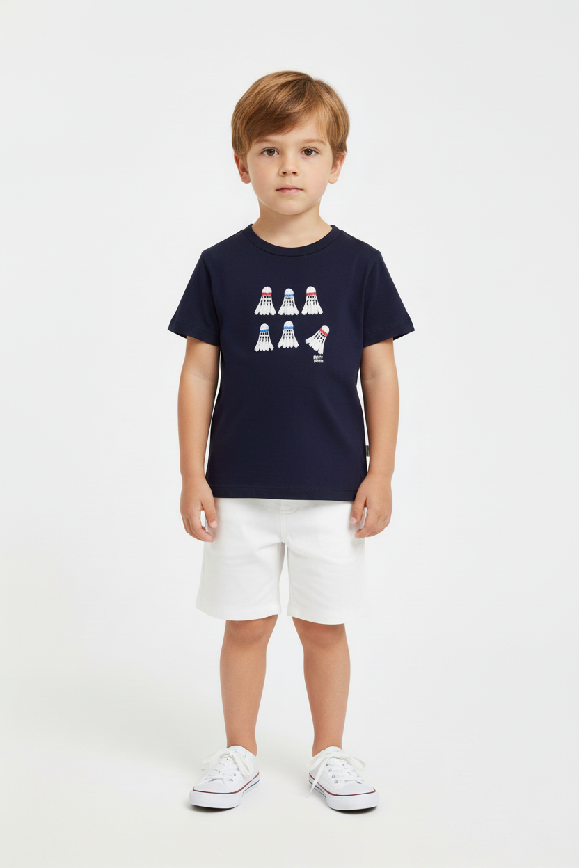 T-shirt a maniche corte in cotone
