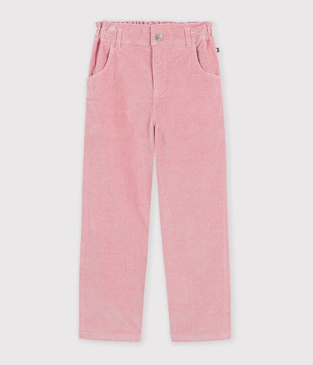 Pantaloni in velluto Petit Bateau