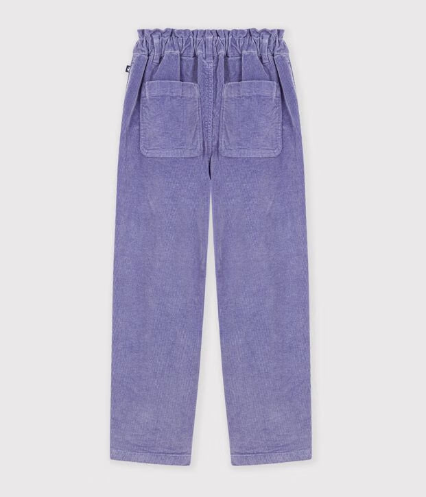 Pantaloni in velluto Petit Bateau